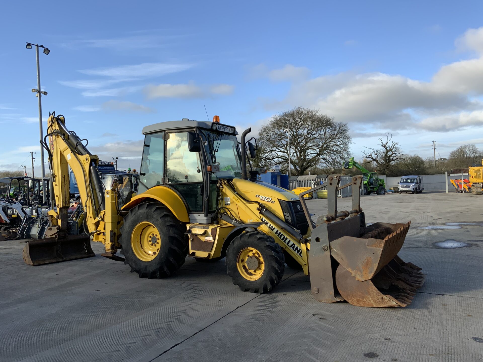 2008 New Holland B110B