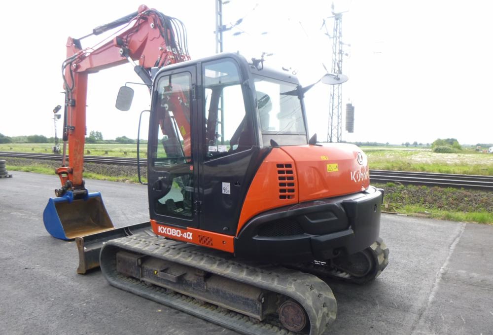 2017 Kubota KX080-4A - Image 3